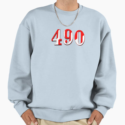 Number Four Hundred And Ninety Sweatshirt - Novelty Apparel Men Women - T-Shirt, Sweatshirt, Hoodie