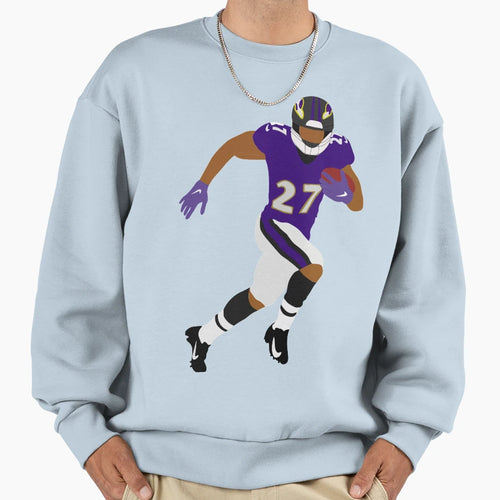 Jk Dobbins Sweatshirt - Streetwear Style for Adults - T-Shirt, Sweatshirt, Hoodie