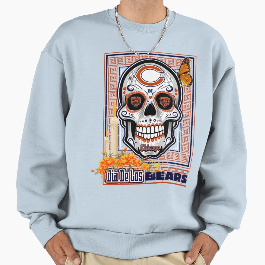 Dia De Los Bears Sweatshirt - Novelty Apparel for Adults - T-Shirt, Sweatshirt, Hoodie