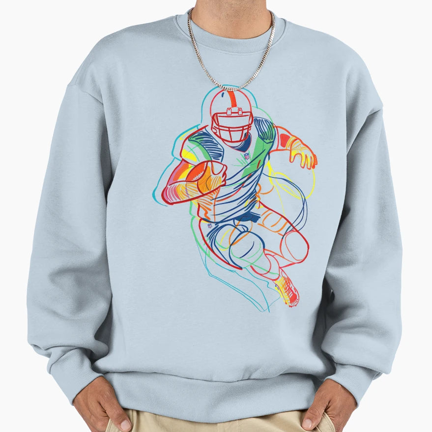 Art Colorful Drawing American Sweatshirt - Novelty Apparel Men Women - T-Shirt, Sweatshirt, Hoodie