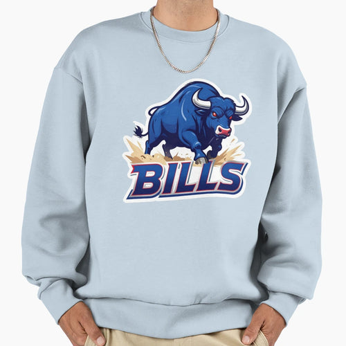 Buffalo Inspired Football Sweatshirt - Novelty Apparel for Adults - T-Shirt, Sweatshirt, Hoodie