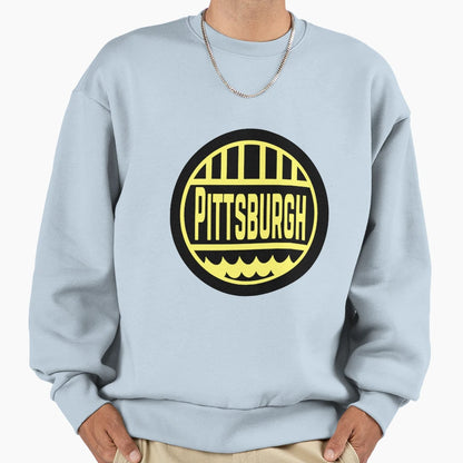 Pittsburgh Logo Sweatshirt - Trendy Graphic for Adults - T-Shirt, Sweatshirt, Hoodie