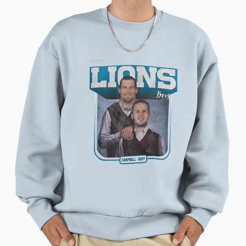 Lionss Bross Sweatshirt - Custom Art Print Unisex - T-Shirt, Sweatshirt, Hoodie