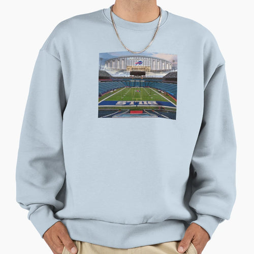 Ralph New Stadium Buffalo Sweatshirt - Custom Art Print for Adults - T-Shirt, Sweatshirt, Hoodie