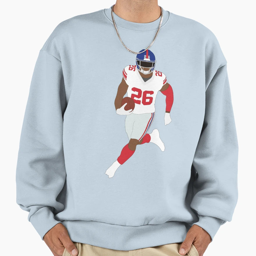 Saquon Sweatshirt - Fun Novelty Design Unisex - T-Shirt, Sweatshirt, Hoodie