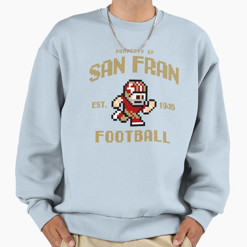 Property San Francisco 49Ers Sweatshirt - Minimalist Print for Adults - T-Shirt, Sweatshirt, Hoodie