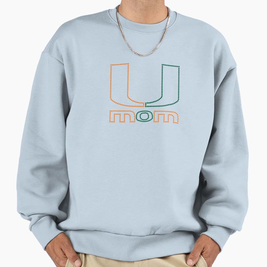 U Mom Sweatshirt - Graphic Print Men Women - T-Shirt, Sweatshirt, Hoodie