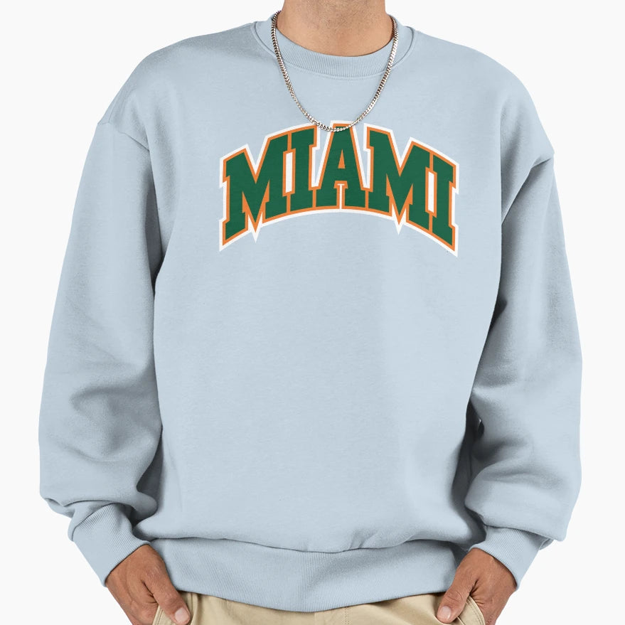 Miami Sweatshirt - Novelty Apparel for Adults - T-Shirt, Sweatshirt, Hoodie