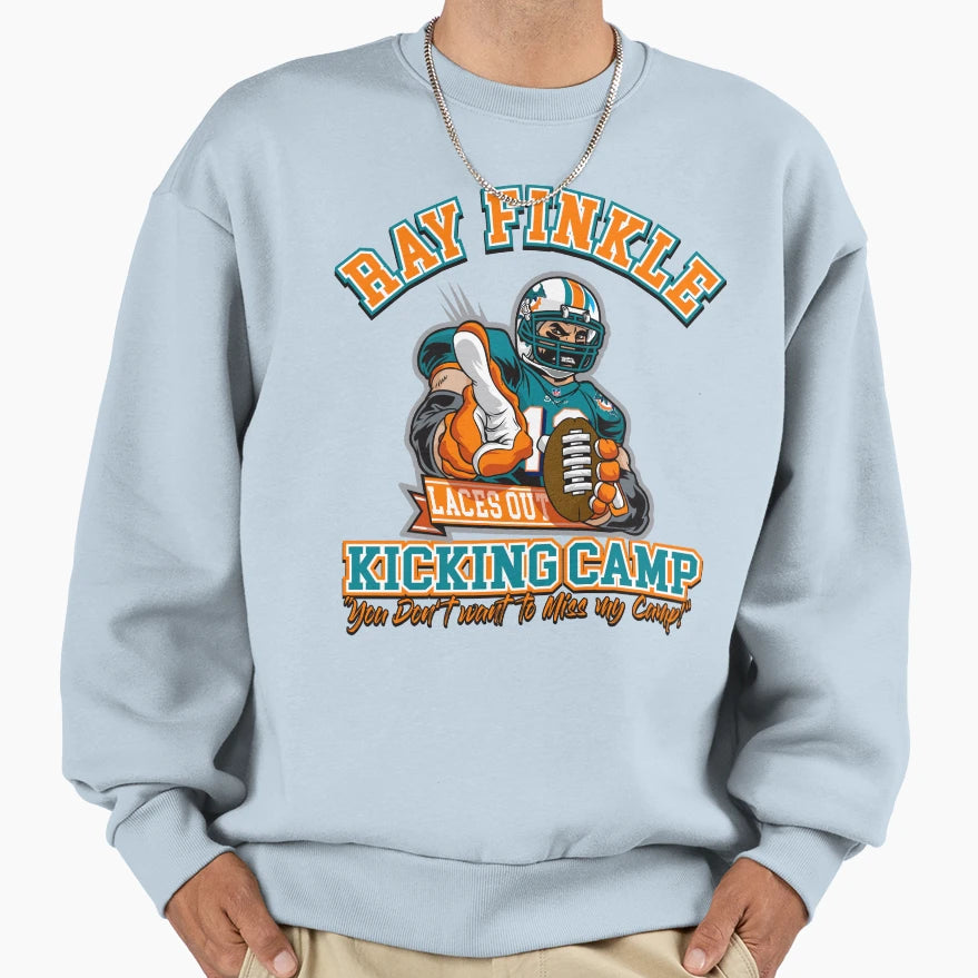 Ray Finkle Kicking Camp Sweatshirt - Graphic Print for Adults - T-Shirt, Sweatshirt, Hoodie