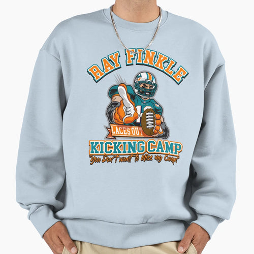 Ray Finkle Kicking Camp Sweatshirt - Graphic Print for Adults - T-Shirt, Sweatshirt, Hoodie