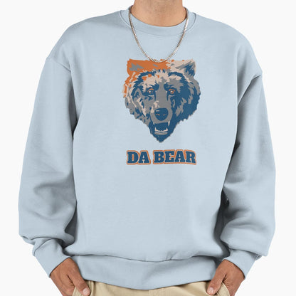 Da Bear Bear Minimalist Sweatshirt - Trendy Graphic Men Women - T-Shirt, Sweatshirt, Hoodie