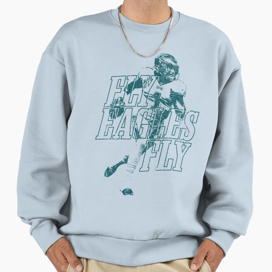 Fly Jalen Fly Variant Sweatshirt - Graphic Print Unisex - T-Shirt, Sweatshirt, Hoodie