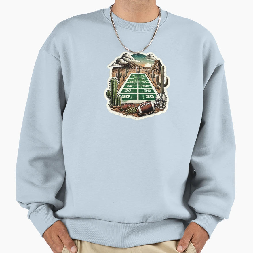 Desert Gridiron Las Vegas Raiders Sweatshirt - Fun Novelty Design Men Women - T-Shirt, Sweatshirt, Hoodie