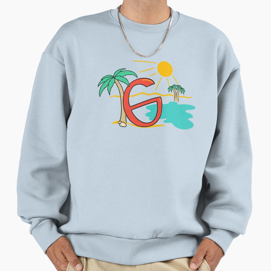Schwa Holiday Never Stressed Sweatshirt - Unique Graphic Unisex - T-Shirt, Sweatshirt, Hoodie
