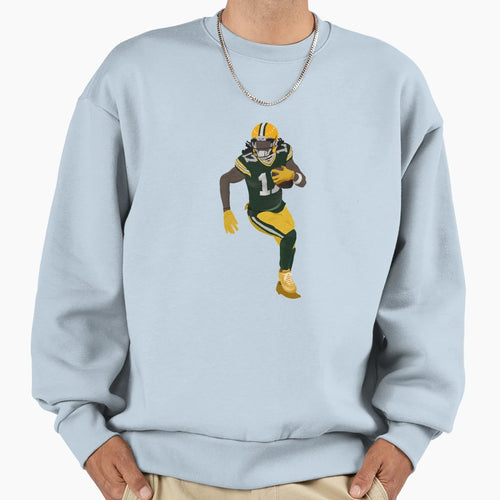 17 Packers Adams Digital Drawing Sweatshirt - Minimalist Print Men Women - T-Shirt, Sweatshirt, Hoodie