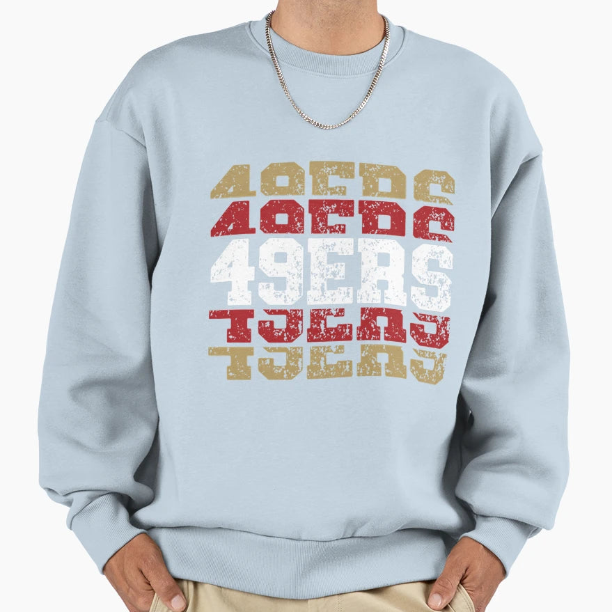 49Ers San Francisco Sweatshirt - Aesthetic Graphic for Adults - T-Shirt, Sweatshirt, Hoodie