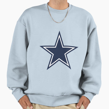 Star Dallas Cowboy Sweatshirt - Casual Everyday Wear for Adults - T-Shirt, Sweatshirt, Hoodie