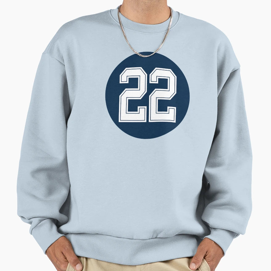 Emmitt Smith Number 22 Jersey Dallas Sweatshirt - Streetwear Style Unisex - T-Shirt, Sweatshirt, Hoodie
