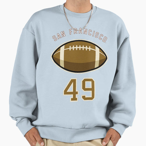Art San Francisco 49Ers Sweatshirt - Graphic Print Unisex - T-Shirt, Sweatshirt, Hoodie
