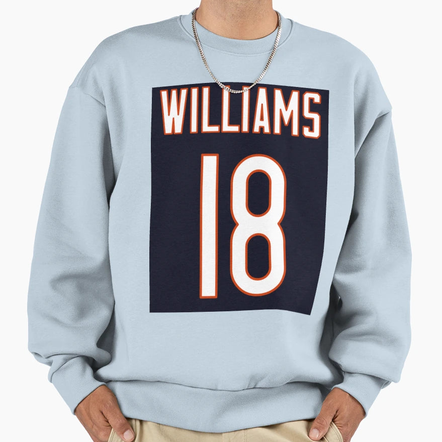CW Chicago Bears 18 Sweatshirt - Unique Graphic for Adults - T-Shirt, Sweatshirt, Hoodie