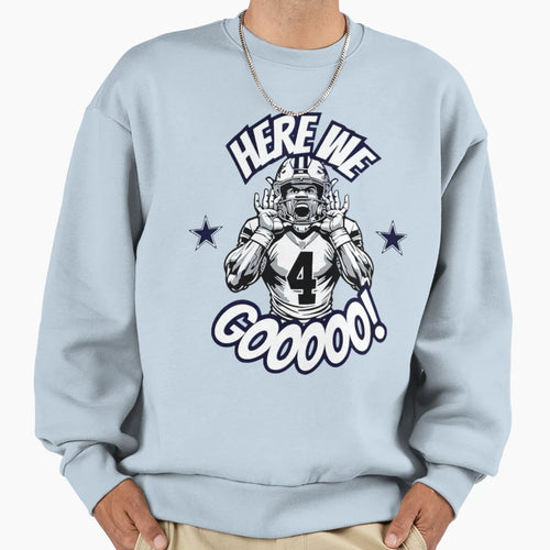 Art Dallas Cowboys Sweatshirt - Casual Everyday Wear Unisex - T-Shirt, Sweatshirt, Hoodie