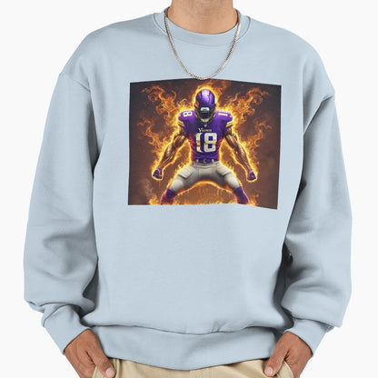 18Flames Sweatshirt - Streetwear Style Men Women - T-Shirt, Sweatshirt, Hoodie