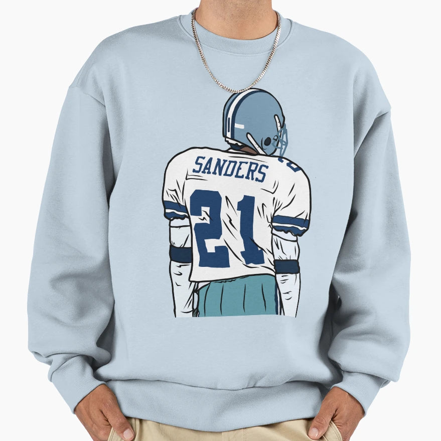 Deion Sanders Back To Sweatshirt - Casual Everyday Wear Unisex - T-Shirt, Sweatshirt, Hoodie