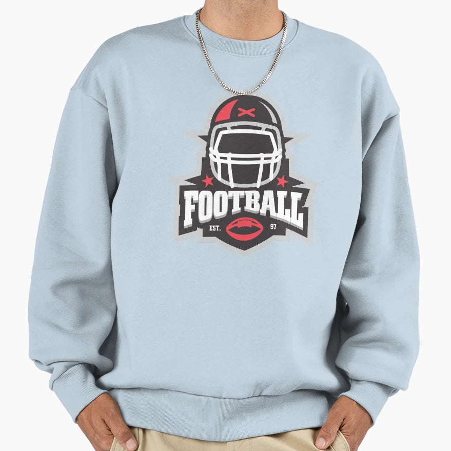 Football Sweatshirt - Fun Novelty Design Unisex - T-Shirt, Sweatshirt, Hoodie