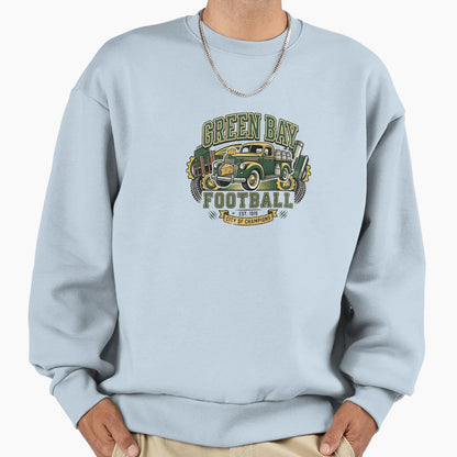 Green Bay Packers Sweatshirt - Aesthetic Graphic Men Women - T-Shirt, Sweatshirt, Hoodie