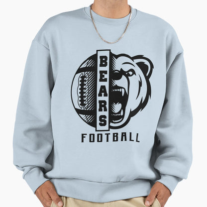 Bears Football Sport T-Shirt - Unique Graphic for Adults - T-Shirt, Sweatshirt, Hoodie