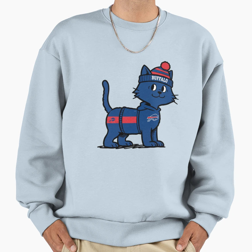 Cat Bills Sweatshirt - Fun Novelty Design for Adults - T-Shirt, Sweatshirt, Hoodie