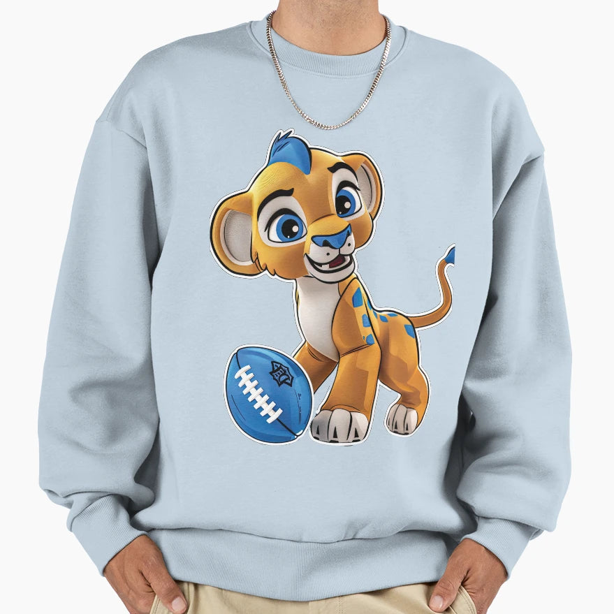 Detroit Lions Football Cub 2 Sweatshirt - Aesthetic Graphic Men Women - T-Shirt, Sweatshirt, Hoodie