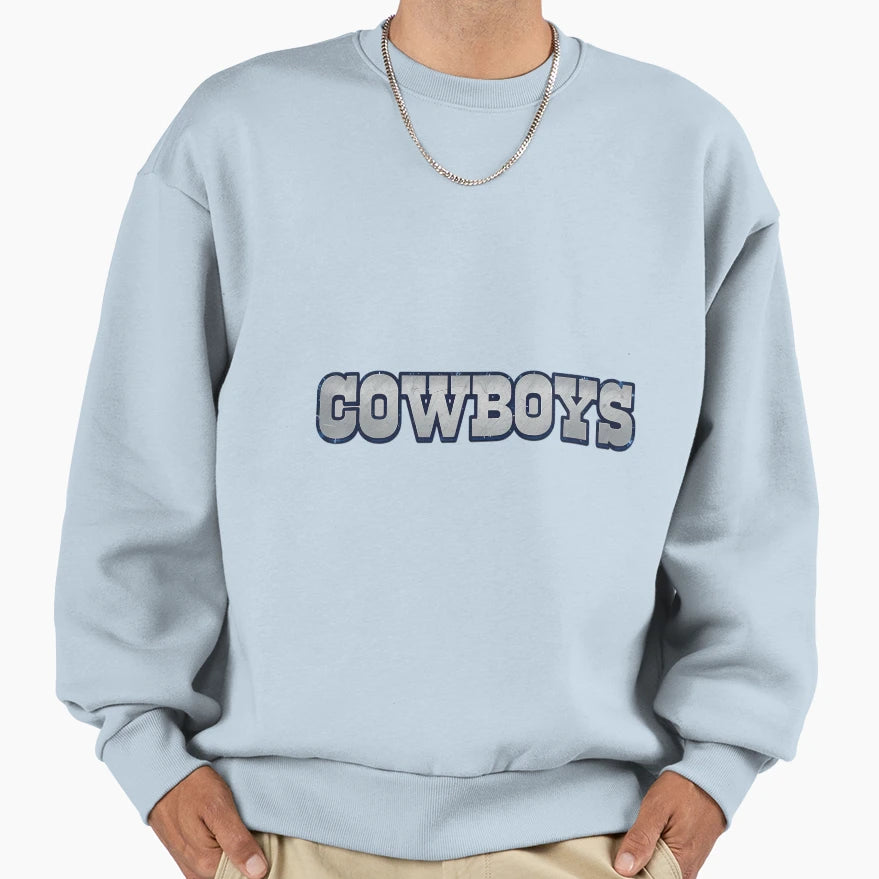 Dallas Cowboys Art Minimalist Star Sweatshirt - Trendy Graphic Men Women - T-Shirt, Sweatshirt, Hoodie