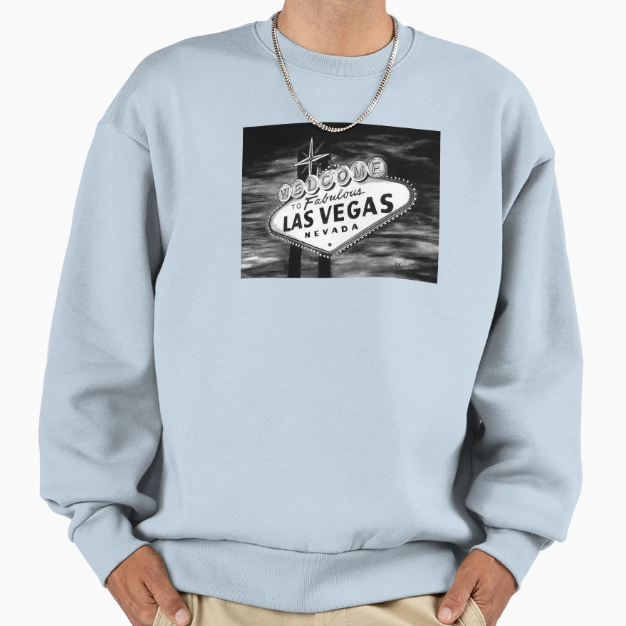 Welcome To Las Vegas Las Vegas Las Sweatshirt - Graphic Print Men Women - T-Shirt, Sweatshirt, Hoodie