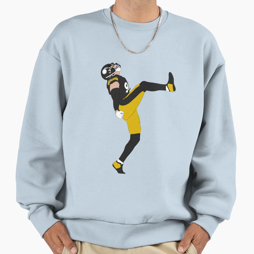 Leg Kick Sweatshirt - Graphic Print Men Women - T-Shirt, Sweatshirt, Hoodie