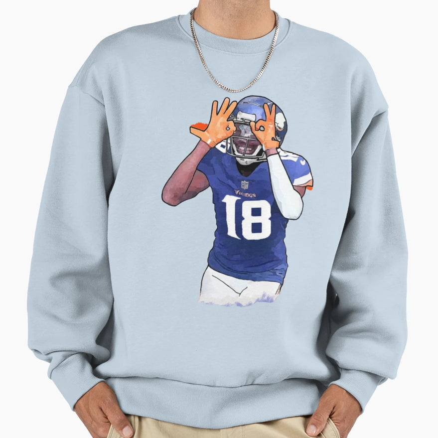 Funny Griddy Duo Sweatshirt - Casual Everyday Wear Men Women - T-Shirt, Sweatshirt, Hoodie