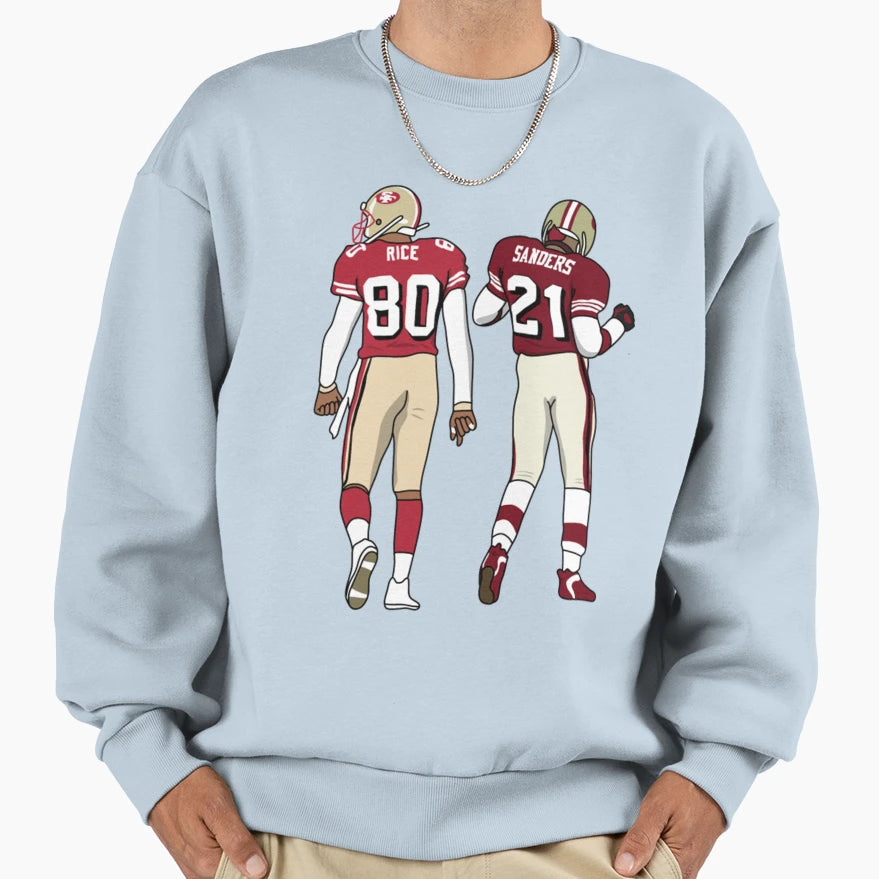 Deion Sanders Sweatshirt - Graphic Print Men Women - T-Shirt, Sweatshirt, Hoodie