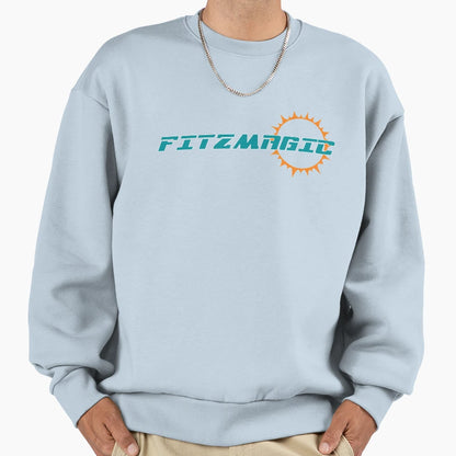 Fitzmagic Ryan Fitzpatrick Miami Sweatshirt - Custom Art Print Men Women - T-Shirt, Sweatshirt, Hoodie