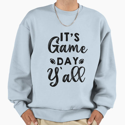 Classy Until Kickoff Football Game Day Sweatshirt - Graphic Print Unisex - T-Shirt, Sweatshirt, Hoodie