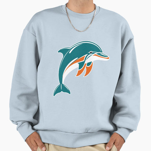 Dolphin Sweatshirt - Novelty Apparel Unisex - T-Shirt, Sweatshirt, Hoodie