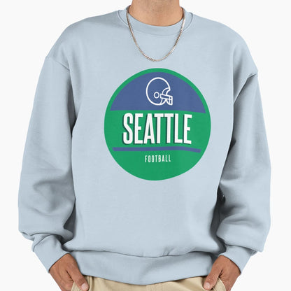 Seattle Football Sweatshirt - Graphic Print for Adults - T-Shirt, Sweatshirt, Hoodie