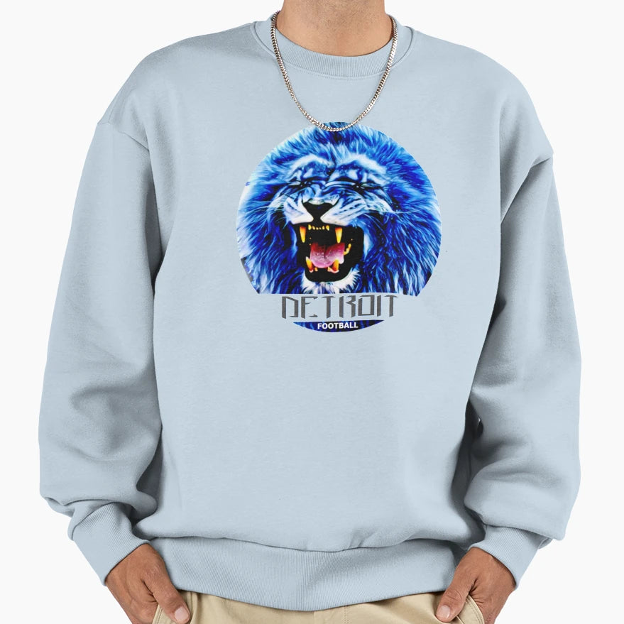 Detroit Football Fan Gift Sweatshirt - Trendy Graphic for Adults - T-Shirt, Sweatshirt, Hoodie