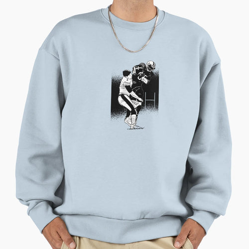 Football Player Sweatshirt - Streetwear Style Men Women - T-Shirt, Sweatshirt, Hoodie