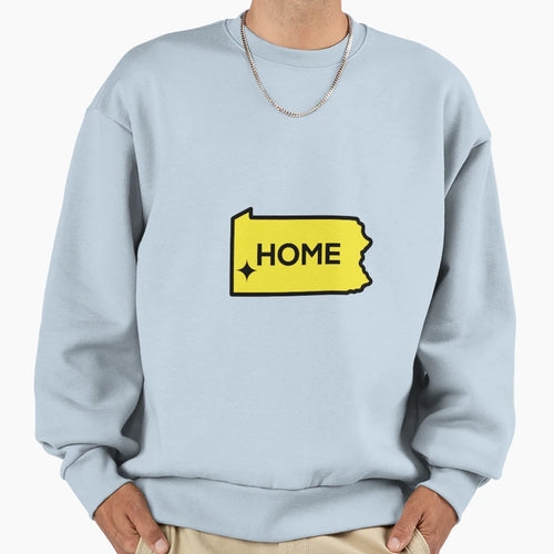 Pittsburgh Home Sweatshirt - Graphic Print for Adults - T-Shirt, Sweatshirt, Hoodie