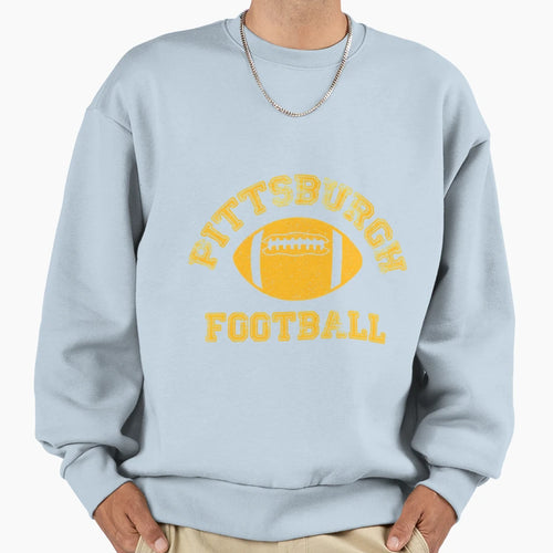 Pittsburgh Distressed Pro Sweatshirt - Casual Everyday Wear for Adults - T-Shirt, Sweatshirt, Hoodie