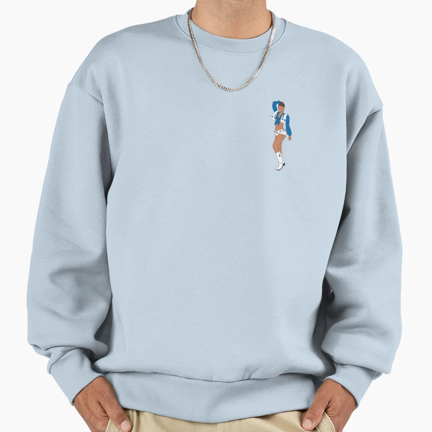 Dallas Cowboys Cheerleader Jackie Sweatshirt - Aesthetic Graphic Men Women - T-Shirt, Sweatshirt, Hoodie