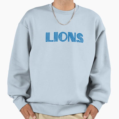 Detroit Lions Sweatshirt - Novelty Apparel Unisex - T-Shirt, Sweatshirt, Hoodie
