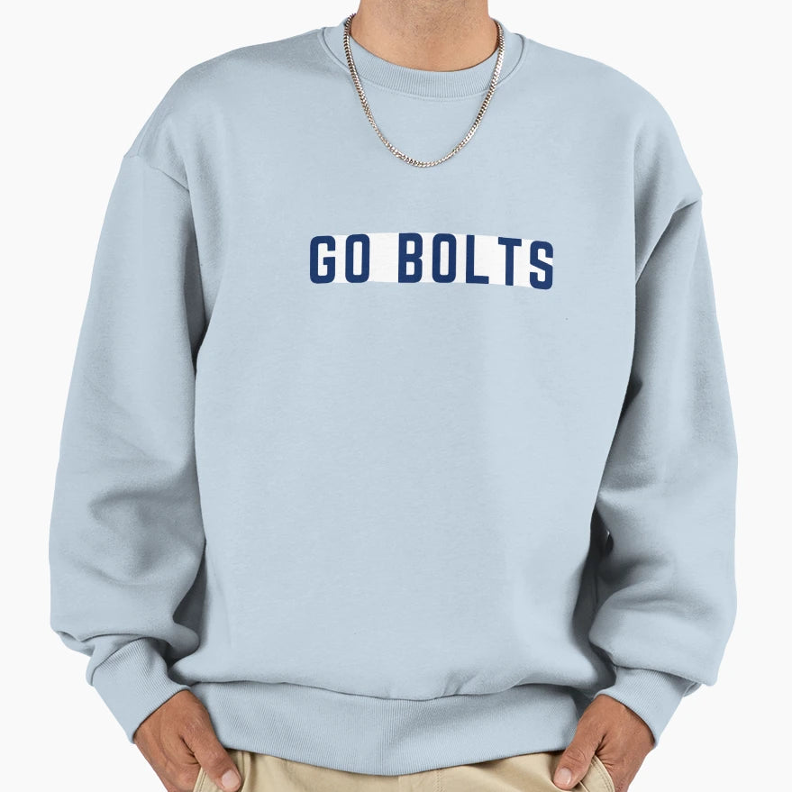 Go Bolts Sweatshirt - Aesthetic Graphic Men Women - T-Shirt, Sweatshirt, Hoodie