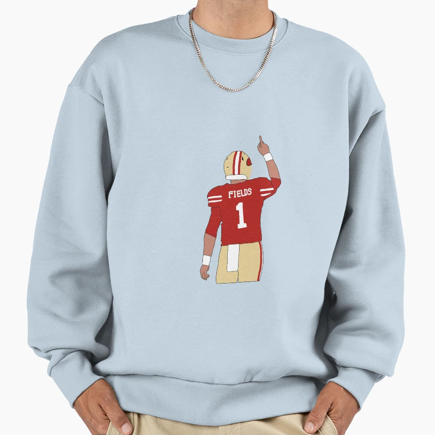 San Francisco 49Ers Justin Sweatshirt - Casual Everyday Wear Men Women - T-Shirt, Sweatshirt, Hoodie