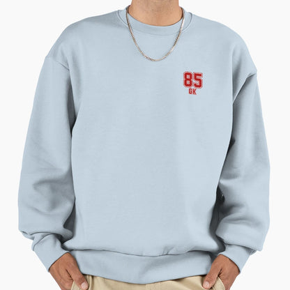 85 Gk Football Player Number Sweatshirt - Minimalist Print for Adults - T-Shirt, Sweatshirt, Hoodie